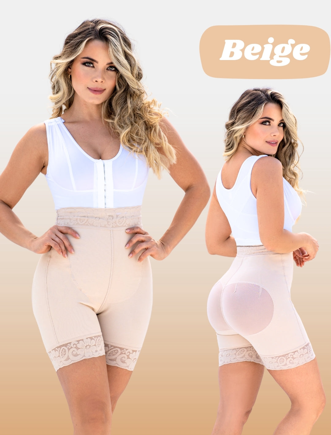 Short Levanta Glúteo Tiro Alto